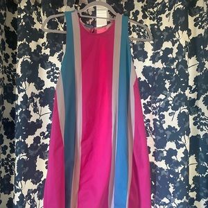 Mahi gold size extra large dress pink and blue